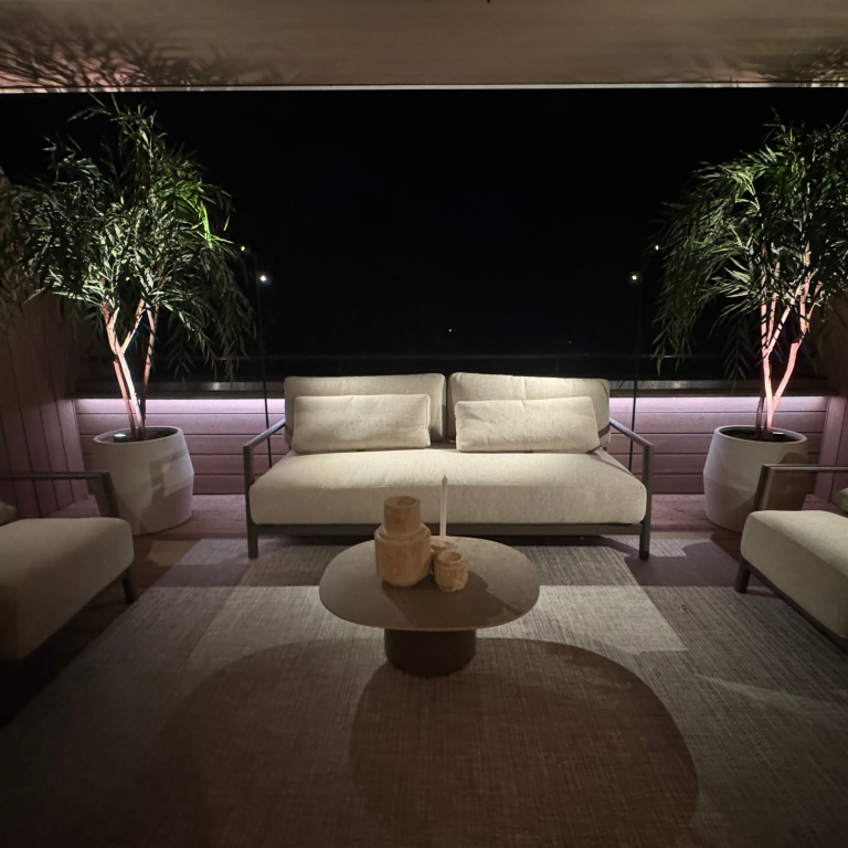 In lite balkon