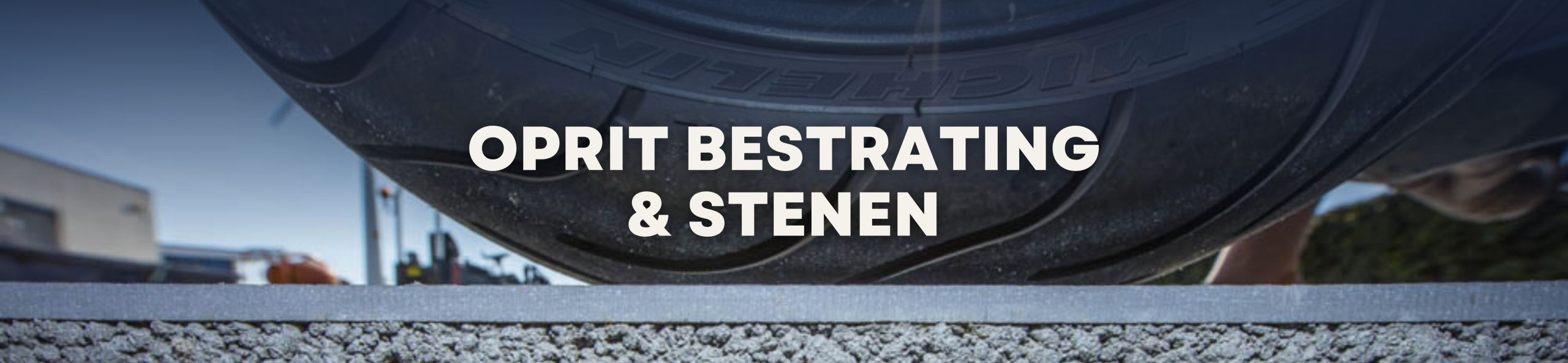 Oprit bestrating & Stenen