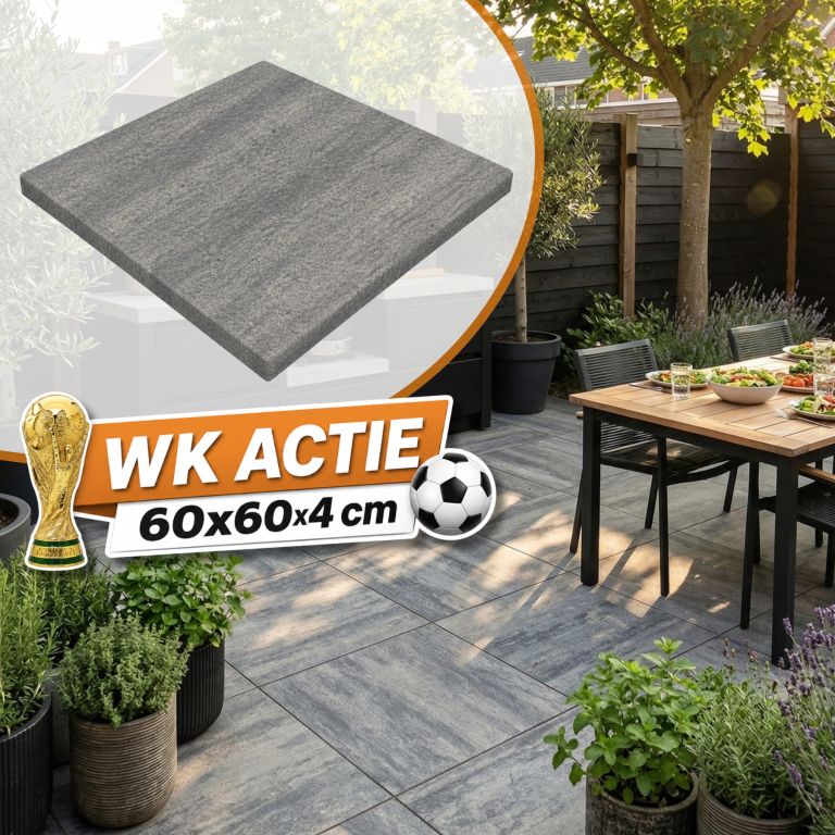 WK Deal - PromoStone 60x60x4 Krijt