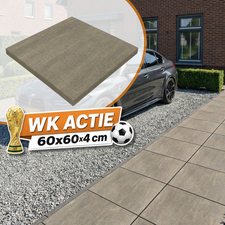 WK Deal - PromoStone 60x60x4 Mokka