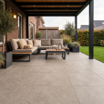 Beste Koop Uni Texture Taupe 60×60