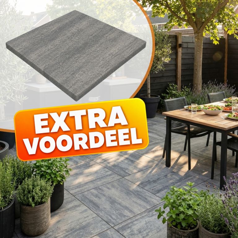 EXTRA VOORDEEL - PromoStone 60x60x4 Krijt