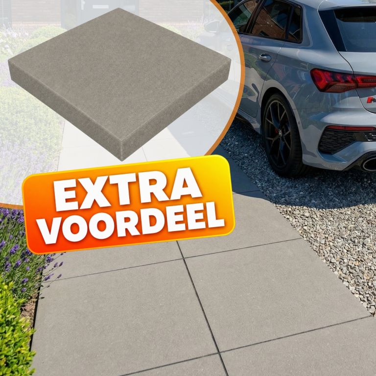 EXTRA VOORDEEL - PromoStone 60x60x6 Grijs