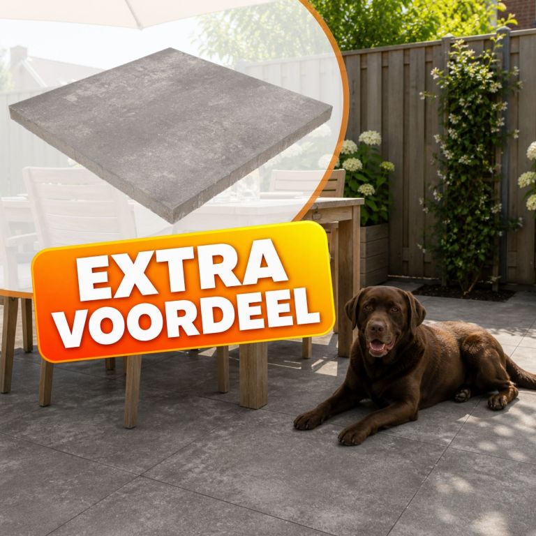 EXTRA VOORDEEL - Season Claude 60x60x4 Slate