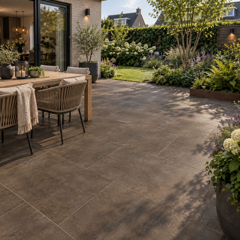 Fioranese Keramische Tegel 60x90x2 cm French Vintage Noce tumbled