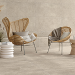 Beste Koop Uni Texture Ivory 80x80