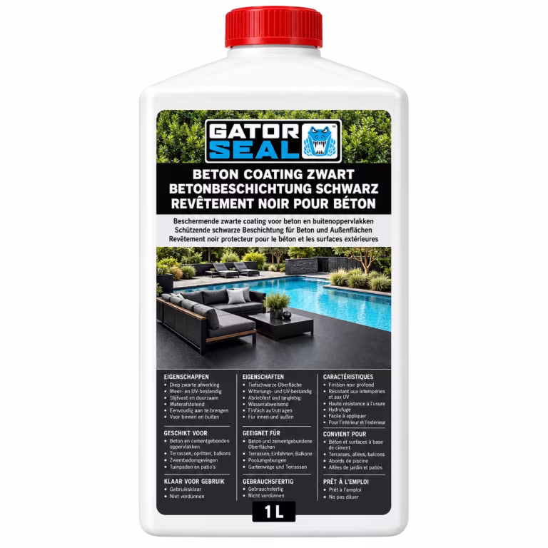 Gator Seal Beton Coating Zwart 1L