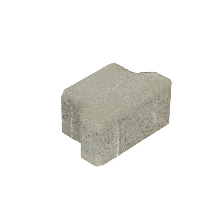 Halve H stenen grijs