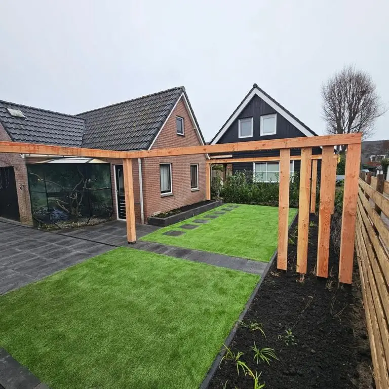 Kunstgras Non Directional Diamond + 60 mm Gras van de Buren (2)