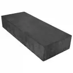 Traptrede massief 100x40x18 Antraciet