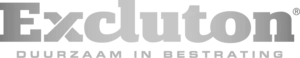 Wit logo van Excluton