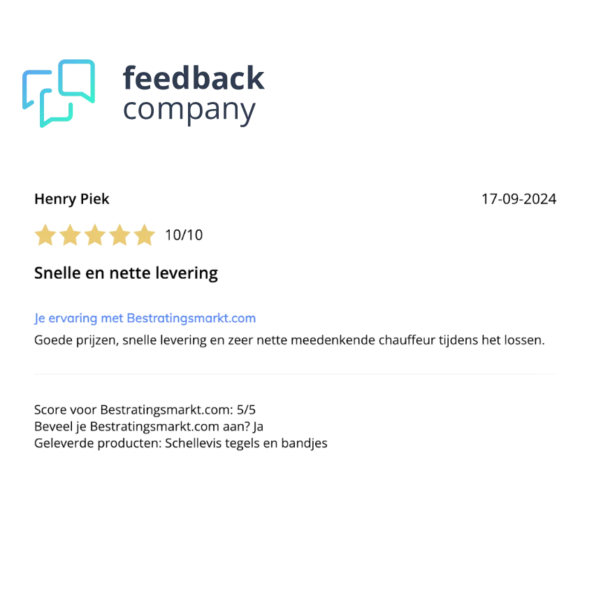 Feedback Henry piek