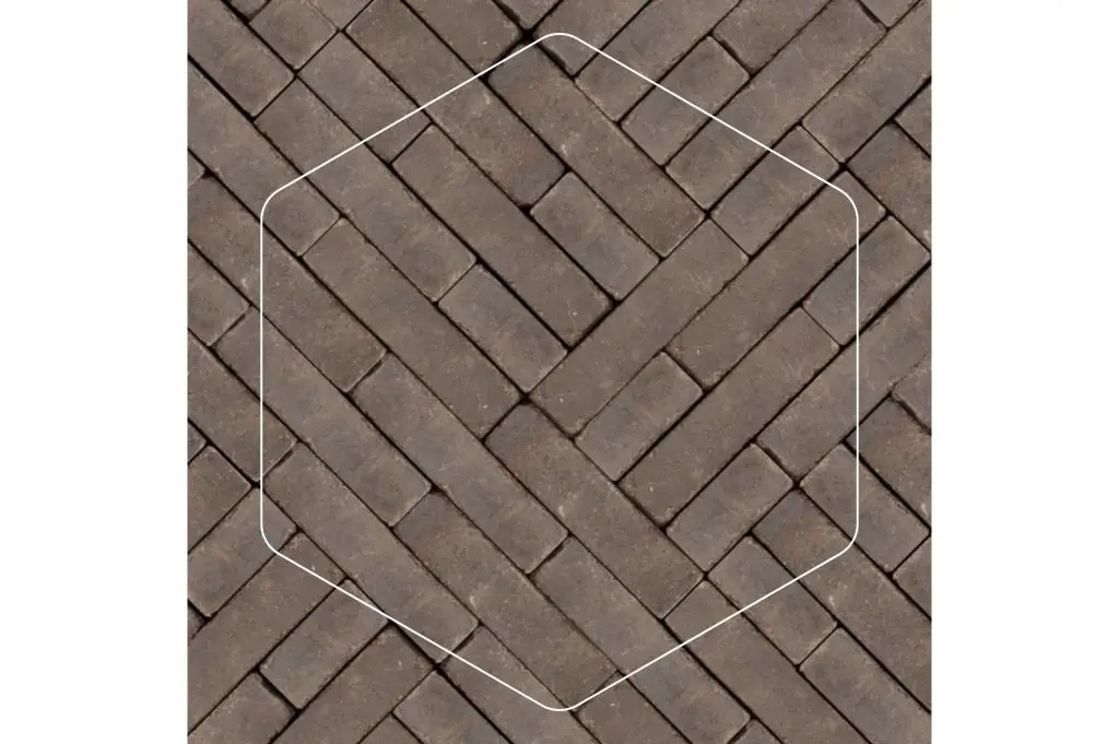 Zigzagverband gebakken