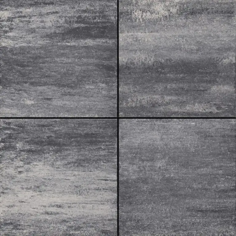 Terrastegel+ 60x60x4 cm Rio Black Slate