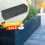 Zomer SALE - Stapelblokken 15x15x60 Antraciet strak