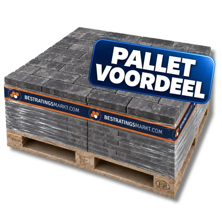 Pak PalletVoordeel – Abbeystones Getrommeld Bobbio 20x5x7 waalformaat
